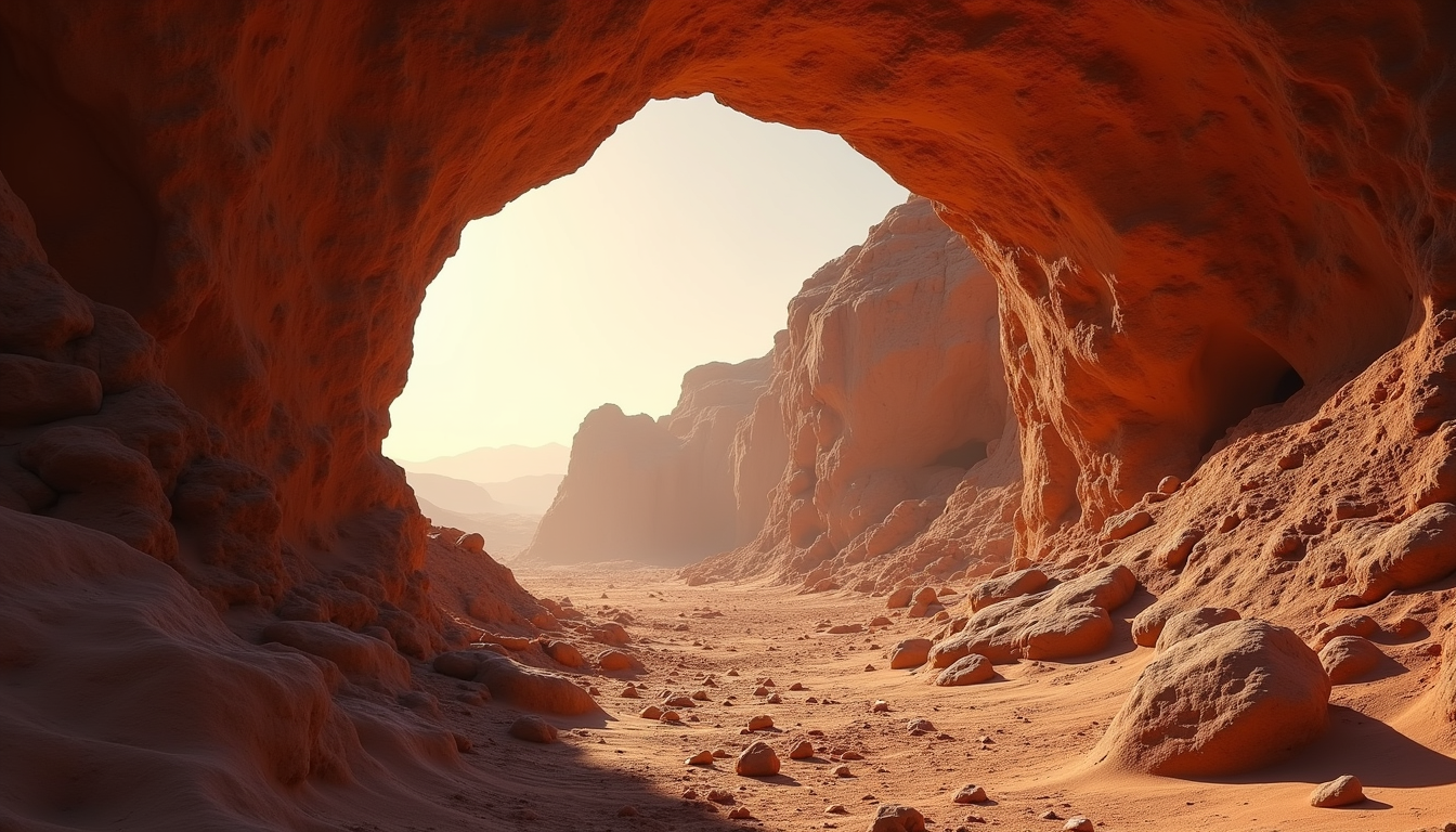 Caves of Mars Revealed Eight Openings That Could Hold Clues to Ancient Life