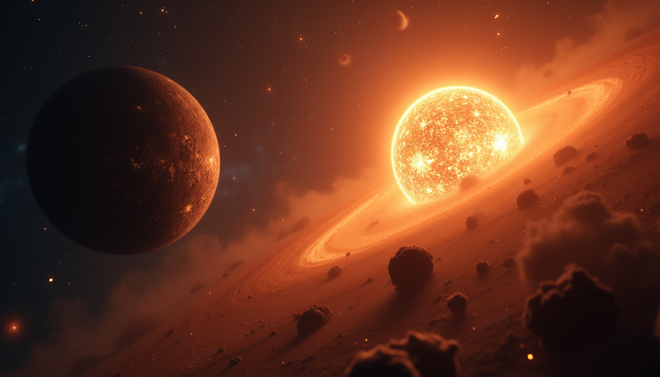 The Mysterious Origin of a Gigantic Bubble Around a Dying Red Supergiant Star