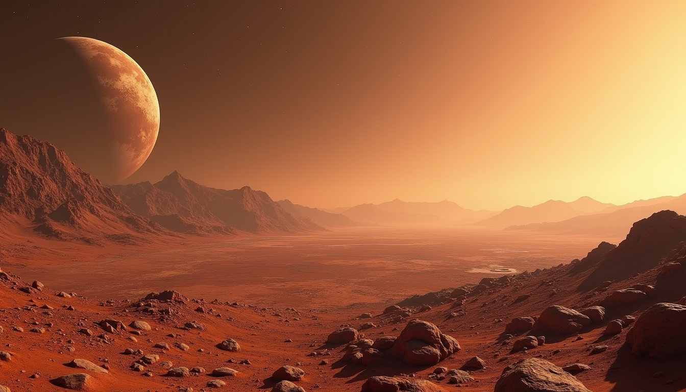 What Secrets Does Mars' Ancient Coastline Reveal About Its Vast Arctic Ocean?