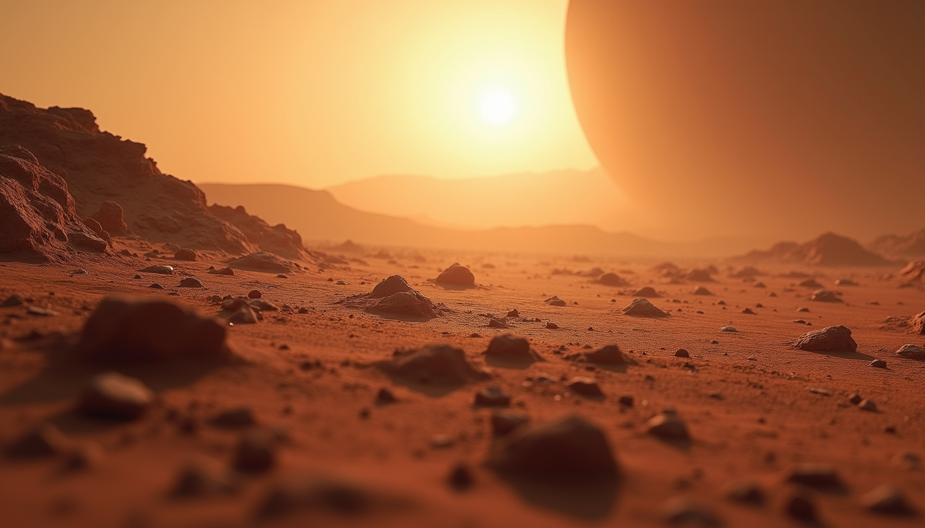 The Impact of Mars's Gravity on Earth's Ice Age Cycles