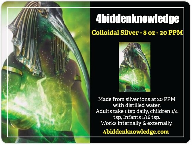 COLLOIDAL SILVER 8 OUNCE 15PPM