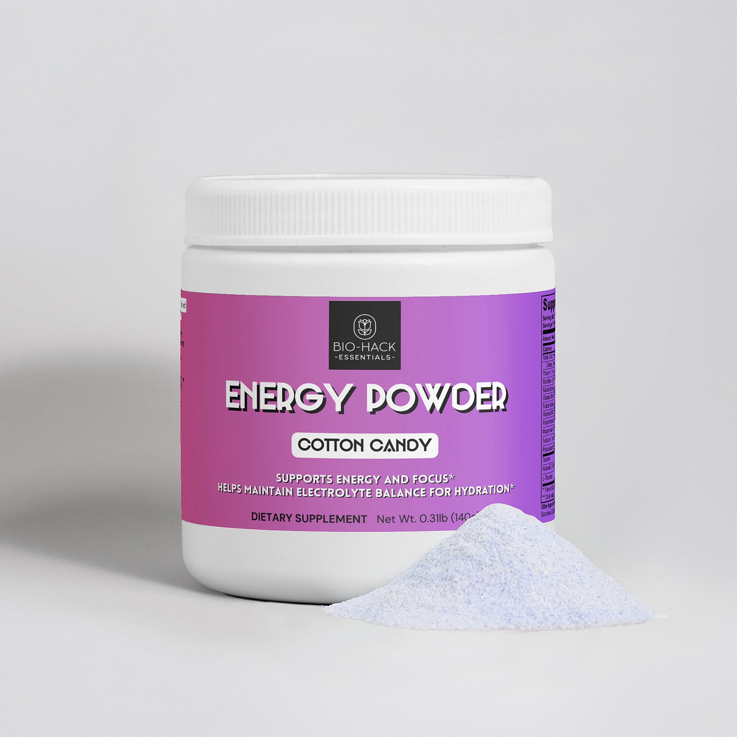 Energy Powder (Cotton Candy)