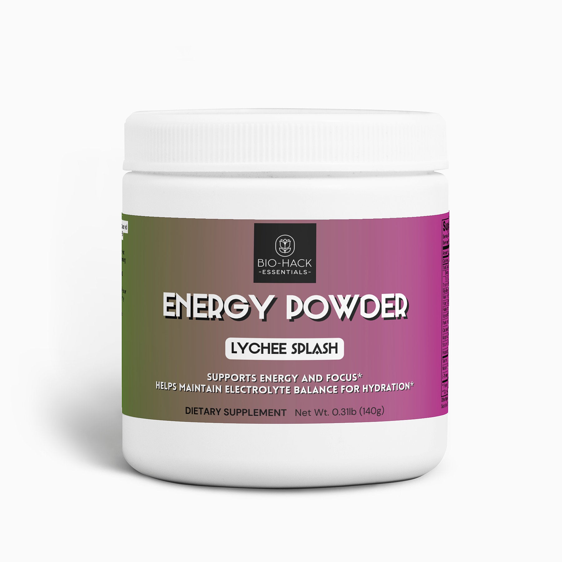 Energy Powder (Lychee Splash Energy)