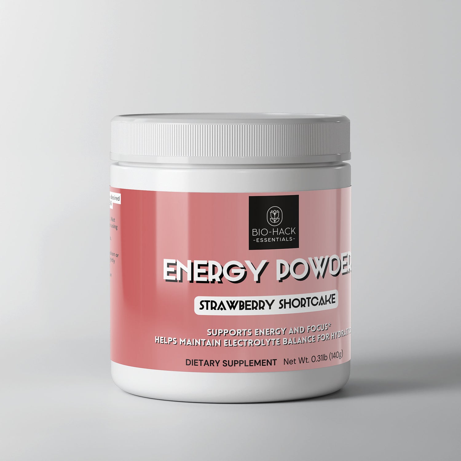 Energy Powder (Strawberry Shortcake)