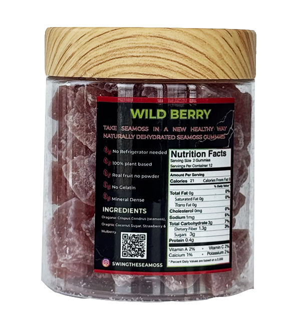 WILD BERRY SEA MOSS GUMMIES