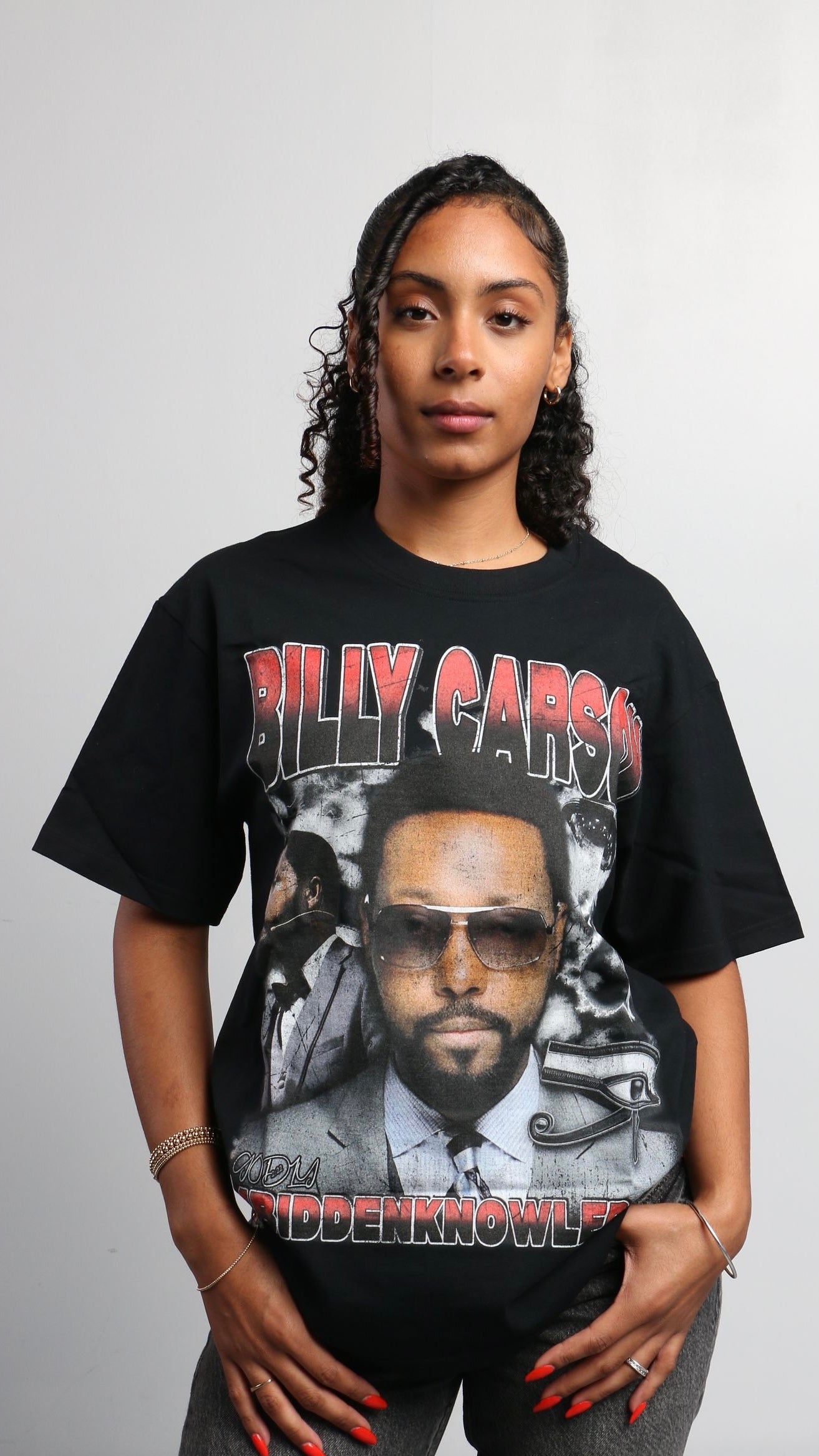 Retro &quot;Billy Carson&quot; Oversize Tee