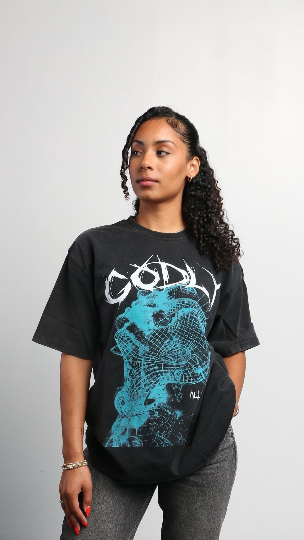 Godly &quot;Allow Yourself to Grow&quot; Vintage Washed tee