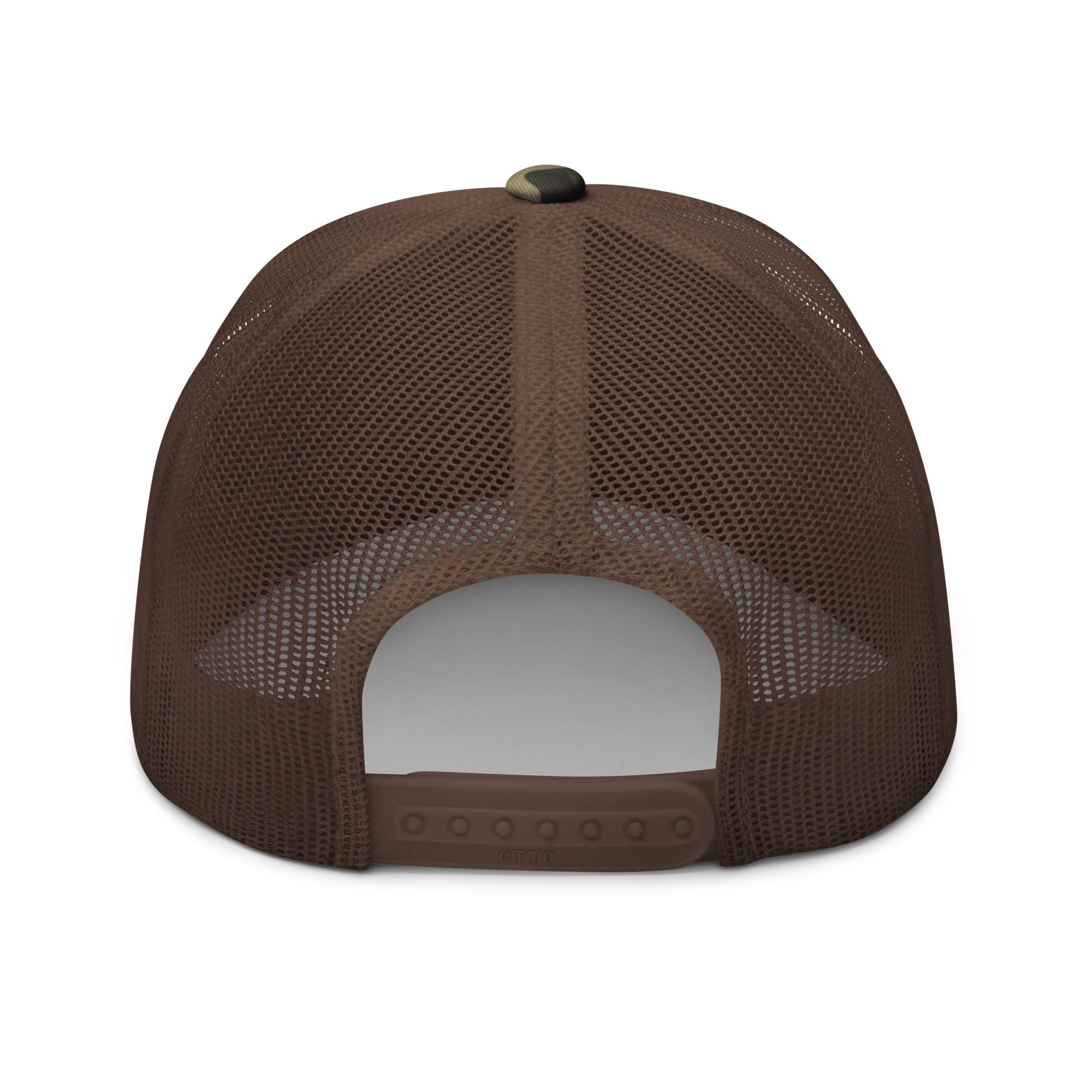 &quot;CONSCIOUS THOUGHT...&quot;  Camouflage trucker hat  {{TRADEMARKED}}