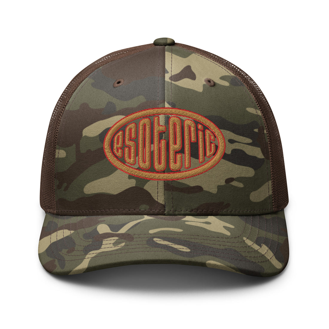 Esoteric Camouflage trucker hat {{TRADEMARKED}}™️