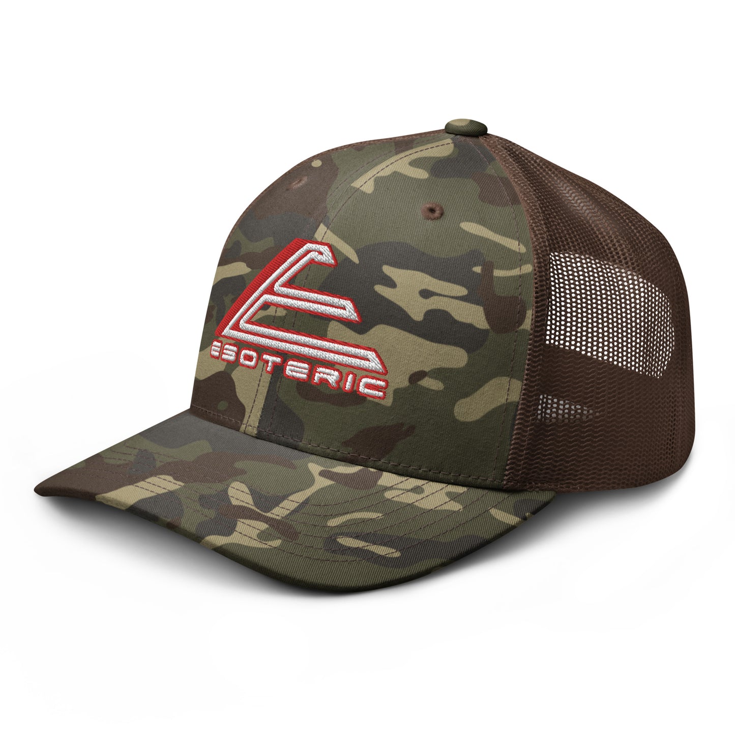Logo Camouflage trucker hat