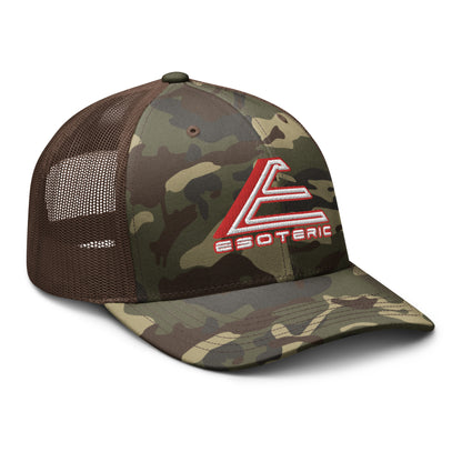 Logo Camouflage trucker hat