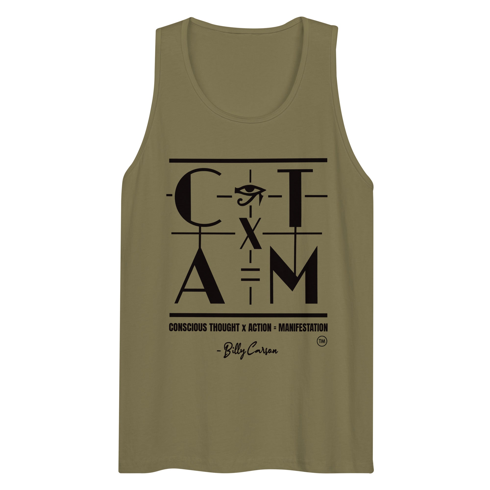 &quot;CONSCIOUS THOUGHT...&quot;  Men’s premium tank top {{TRADEMARKED}}