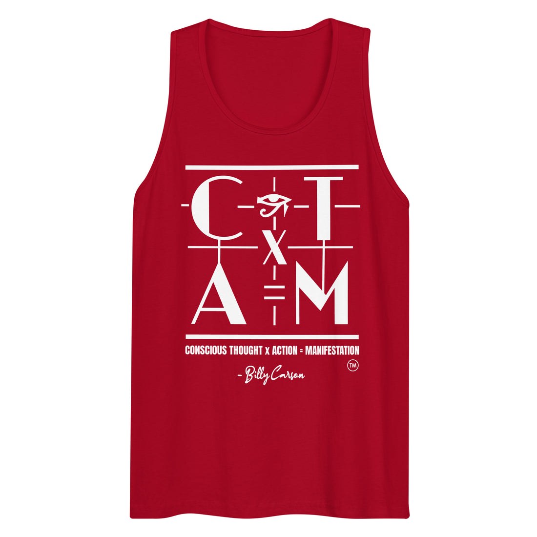 "CONSCIOUS THOUGHT..."  Men’s premium tank top {{TRADEMARKED}}™️