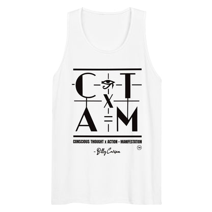 &quot;CONSCIOUS THOUGHT...&quot;  Men’s premium tank top {{TRADEMARKED}}