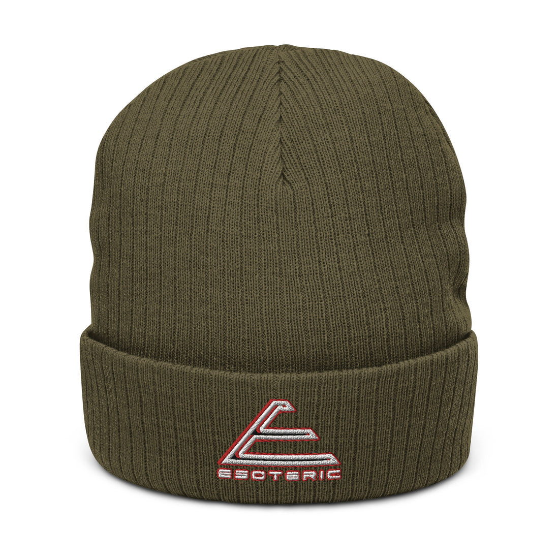 Logo Ribbed knit beanie {{TRADEMARKED}}™️