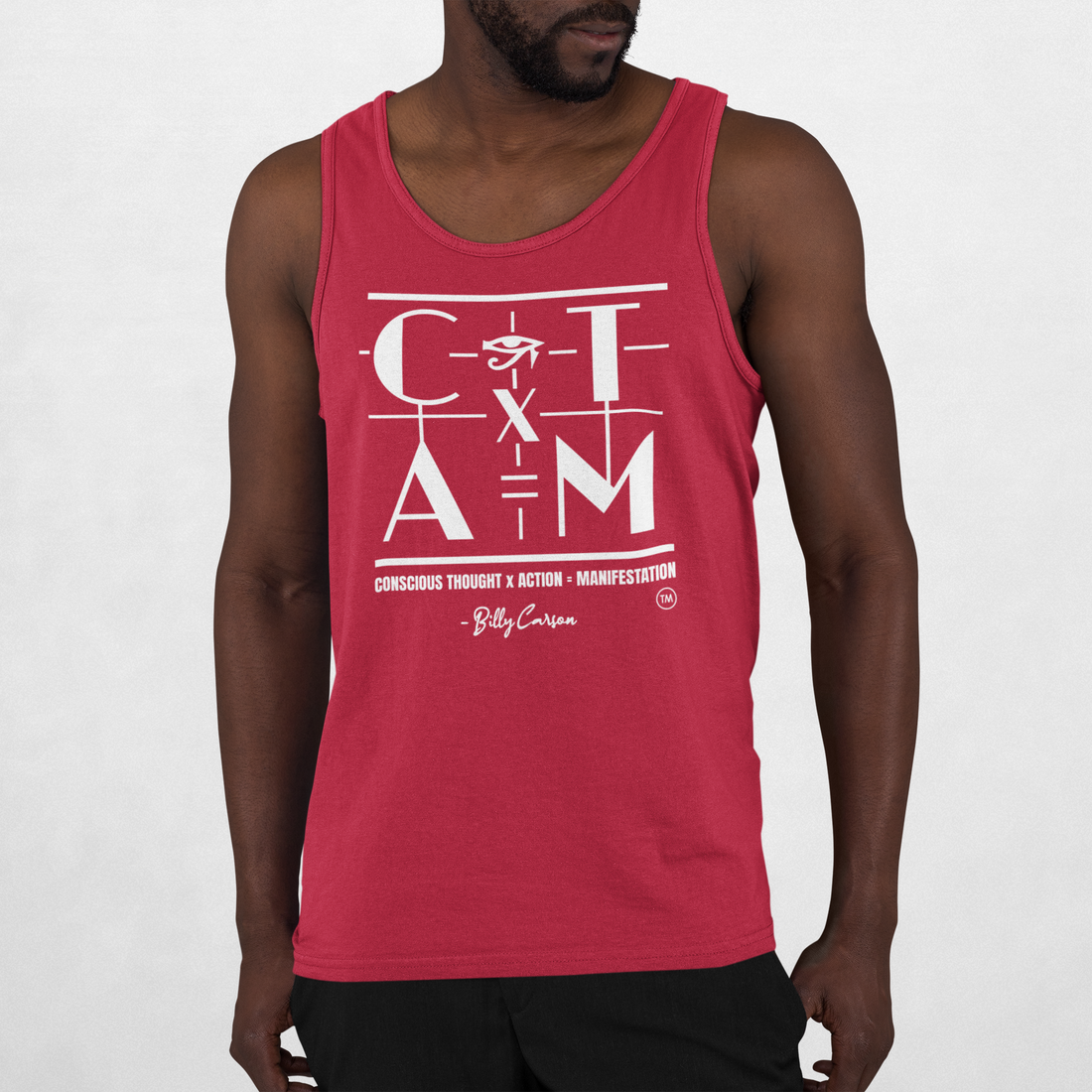 "CONSCIOUS THOUGHT..."  Men’s premium tank top {{TRADEMARKED}}™️