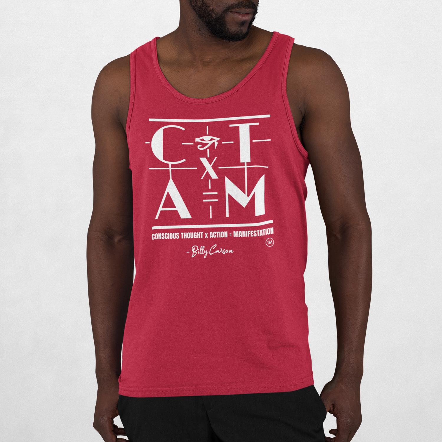 &quot;CONSCIOUS THOUGHT...&quot;  Men’s premium tank top {{TRADEMARKED}}