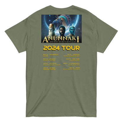 Anunnaki Ancient Secrets Revealed Tour Unisex classic tee