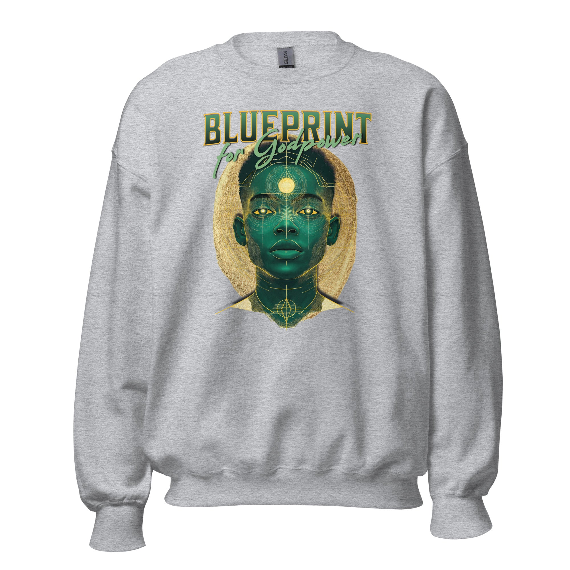 Blueprint for Godpower Unisex Sweatshirt