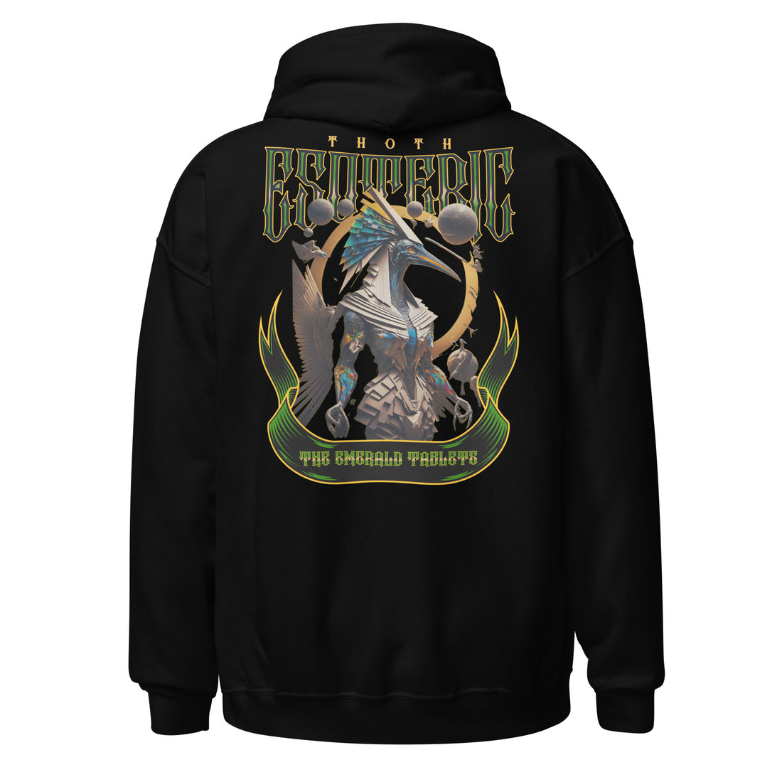 *BACK DESIGN*  Thoth III Unisex Hoodie