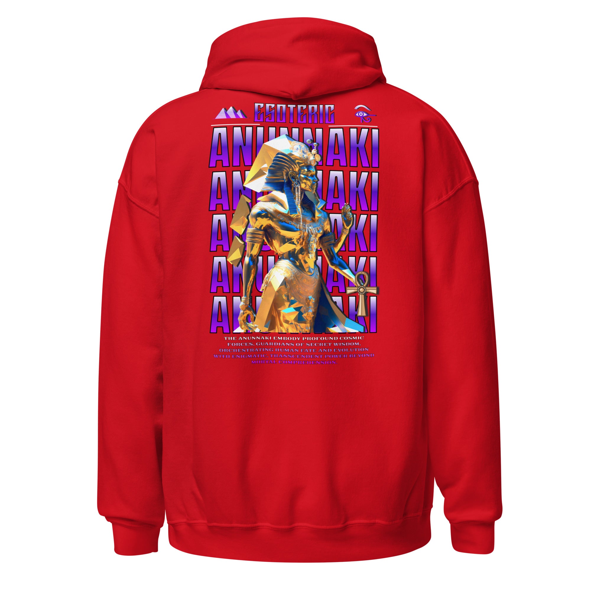 *BACK DESIGN*  Anunnaki Unisex Hoodie