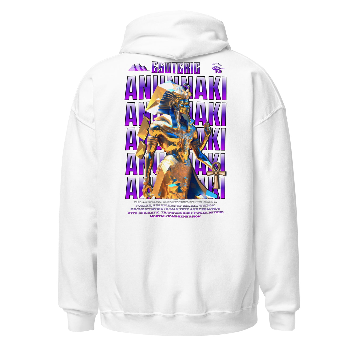 *BACK DESIGN*  Anunnaki Unisex Hoodie