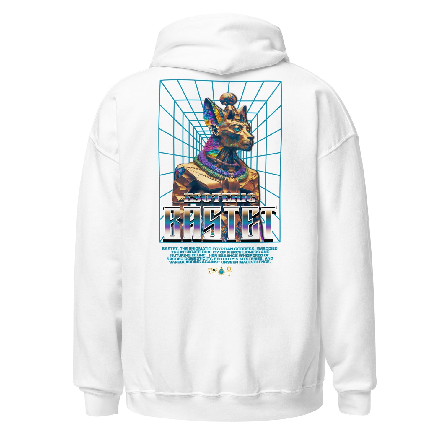 *BACK DESIGN*  Bastet Unisex Hoodie