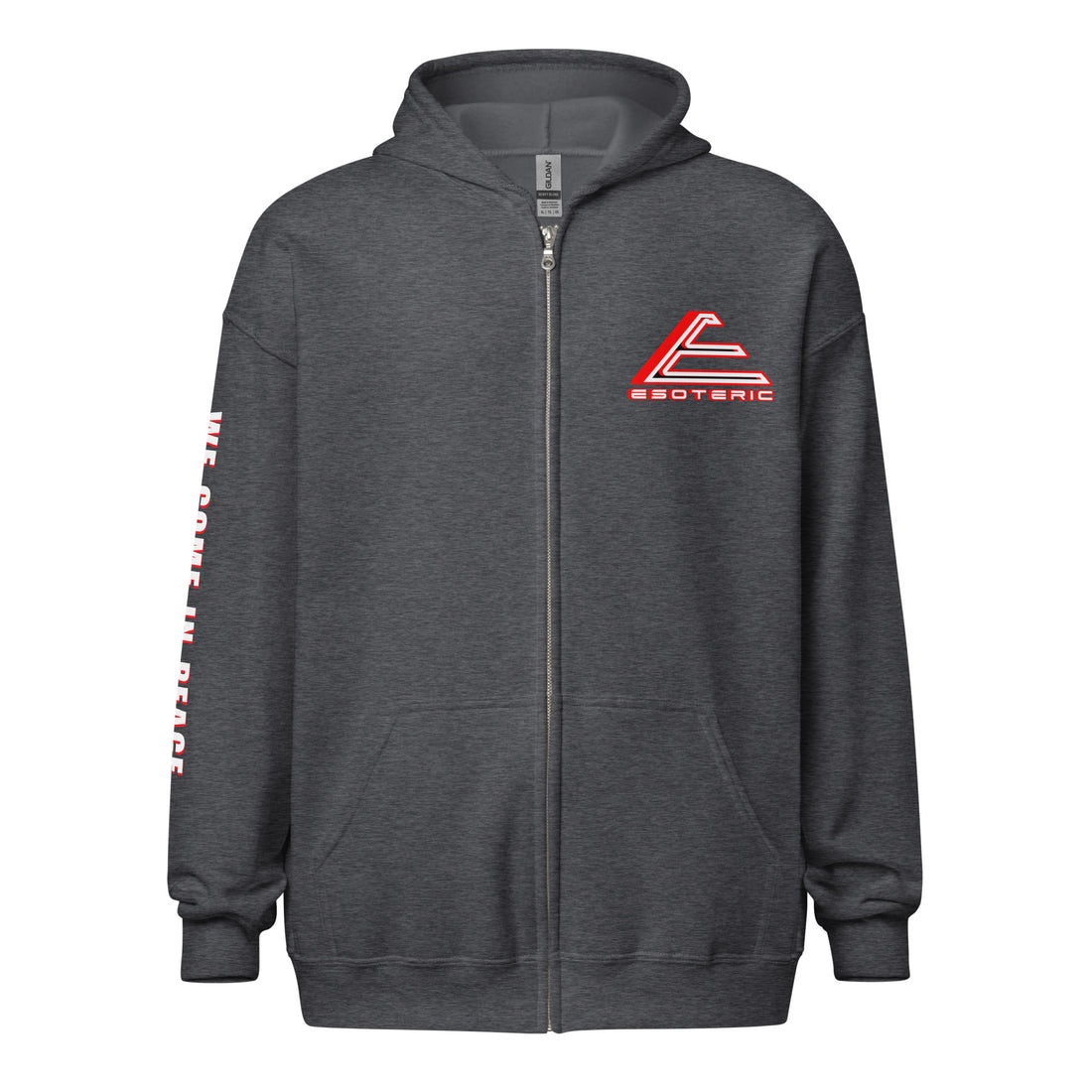 Academy Unisex heavy blend zip hoodie {{TRADEMARKED}}