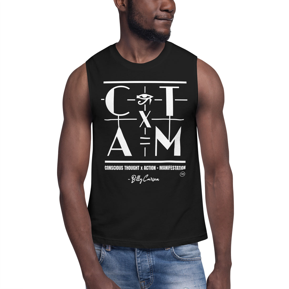 "CONSCIOUS THOUGHT..."  Muscle Shirt  {{TRADEMARKED}}™️