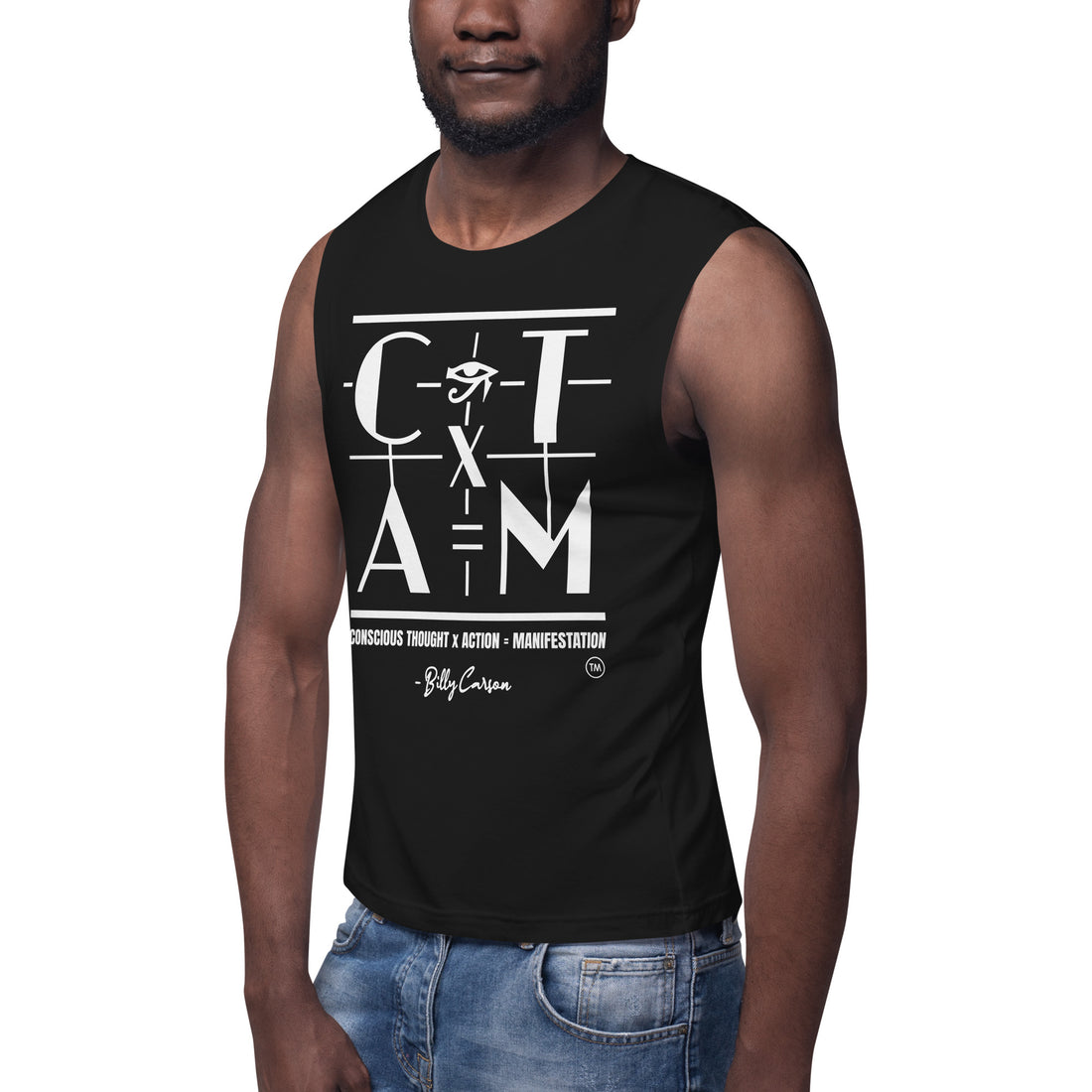 "CONSCIOUS THOUGHT..."  Muscle Shirt  {{TRADEMARKED}}™️