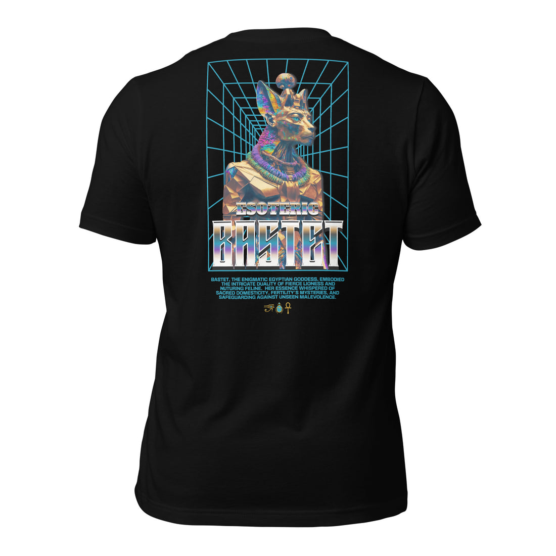 *BACK DESIGN*  Bastet Unisex t-shirt