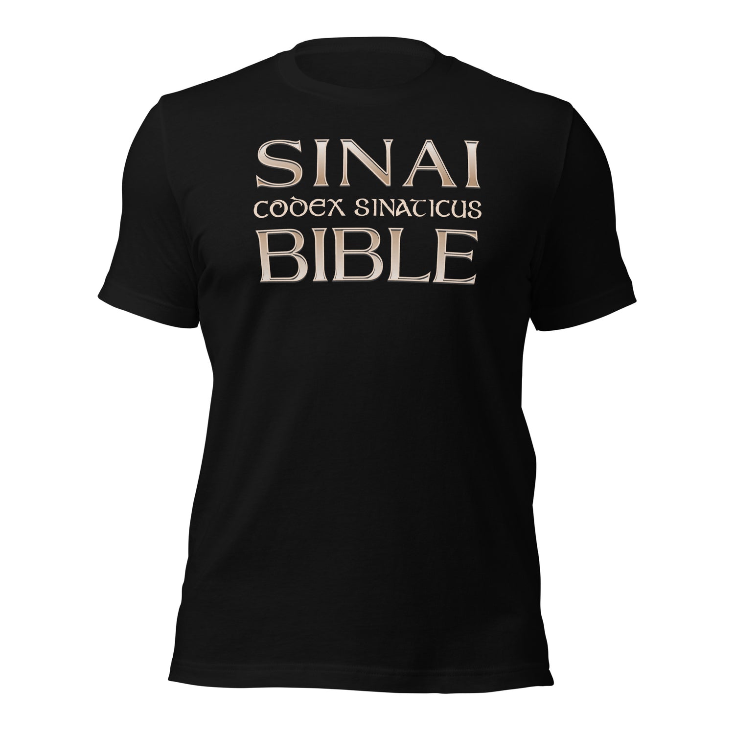 SINAI BIBLE CODEX SINATICUS Unisex t-shirt