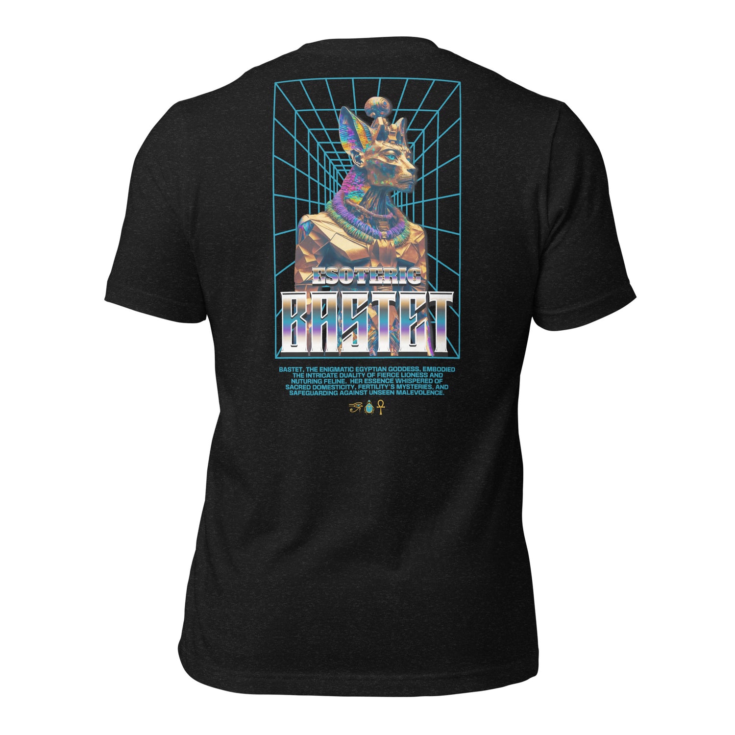 *BACK DESIGN*  Bastet Unisex t-shirt