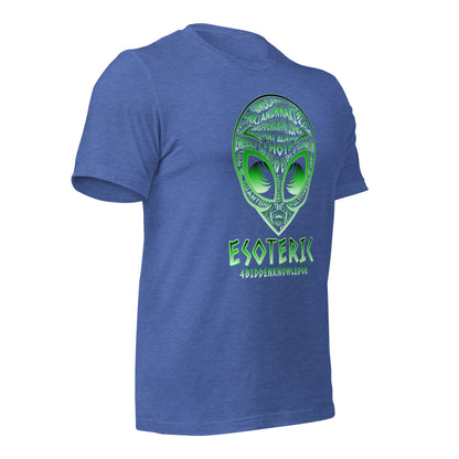 Alien Face Unisex t-shirt