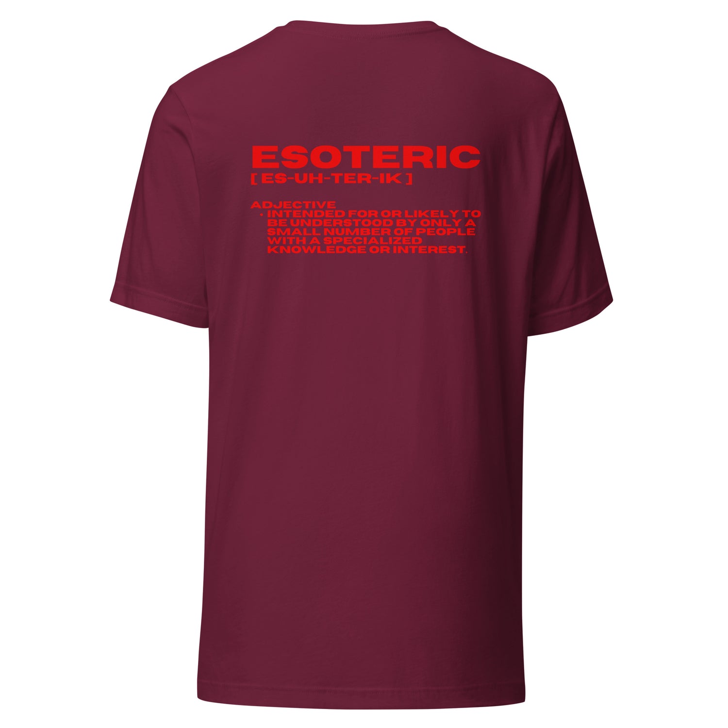 Esoteric Logo Unisex t-shirt