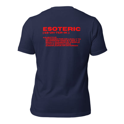 ESOTERIC Logo Unisex t-shirt {{TRADEMARKED}}™️