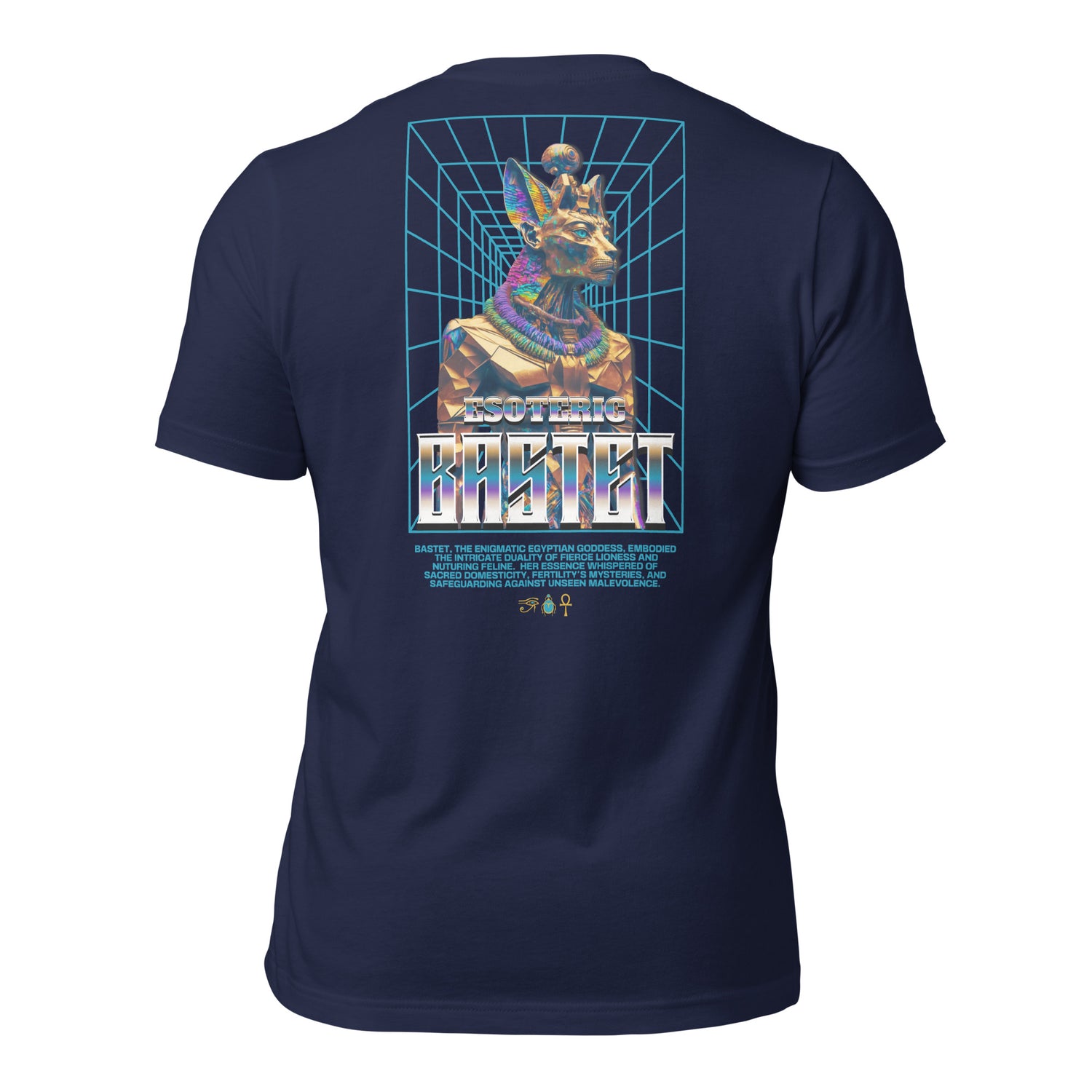 *BACK DESIGN*  Bastet Unisex t-shirt