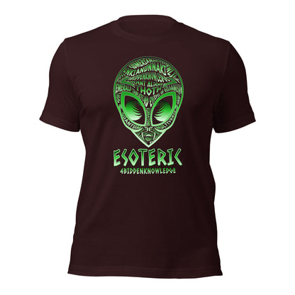 Alien Face Unisex t-shirt