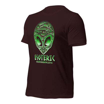 Alien Face Unisex t-shirt