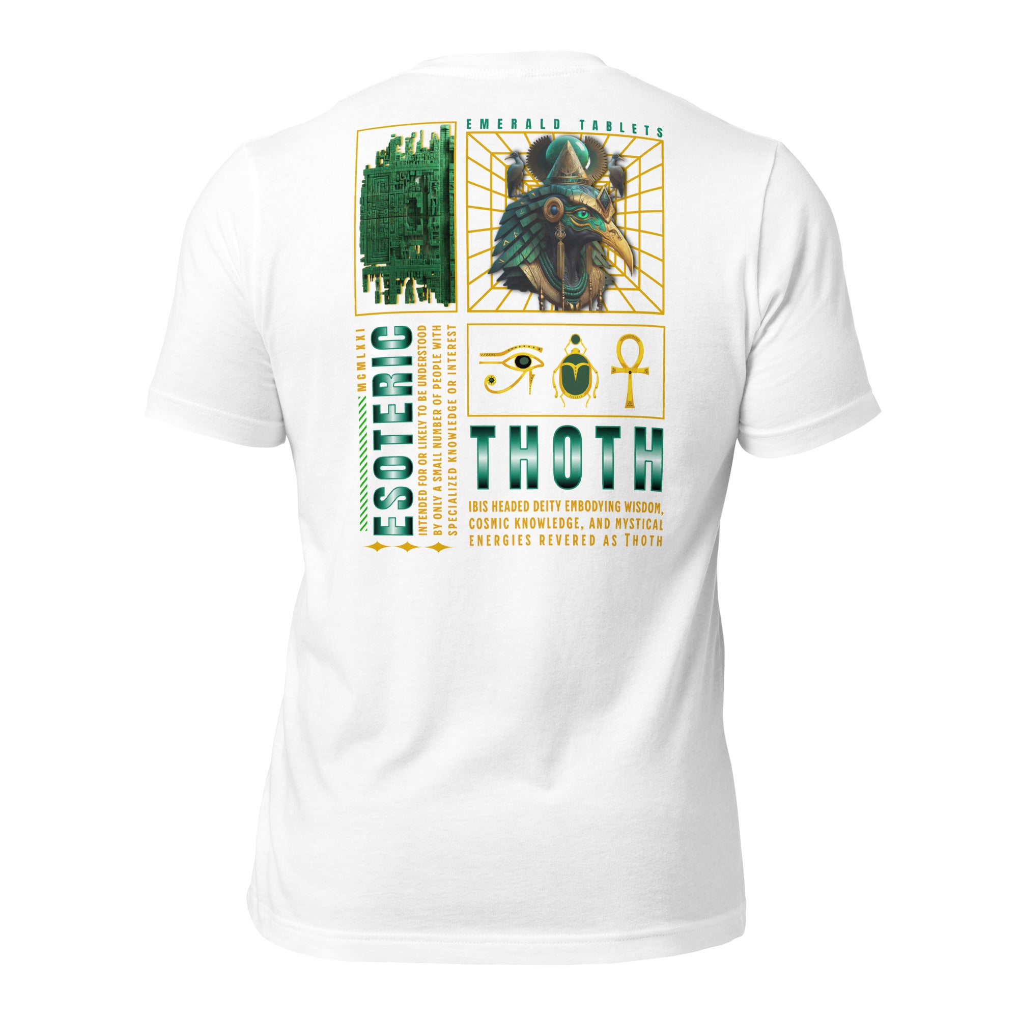 *Back Design*  Thoth I  Unisex t-shirt