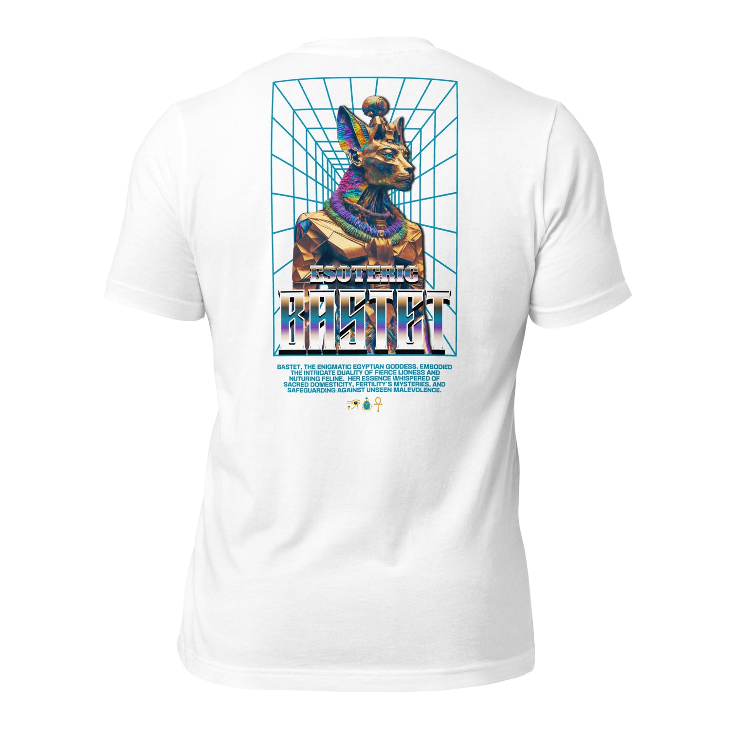 *BACK DESIGN*  Bastet Unisex t-shirt