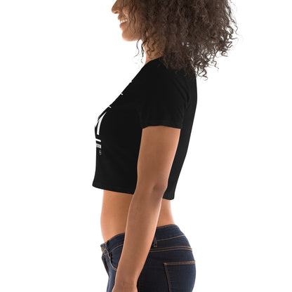 &quot;CONSCIOUS THOUGHT...&quot;  Women’s Crop Tee  {{TRADEMARKED}}