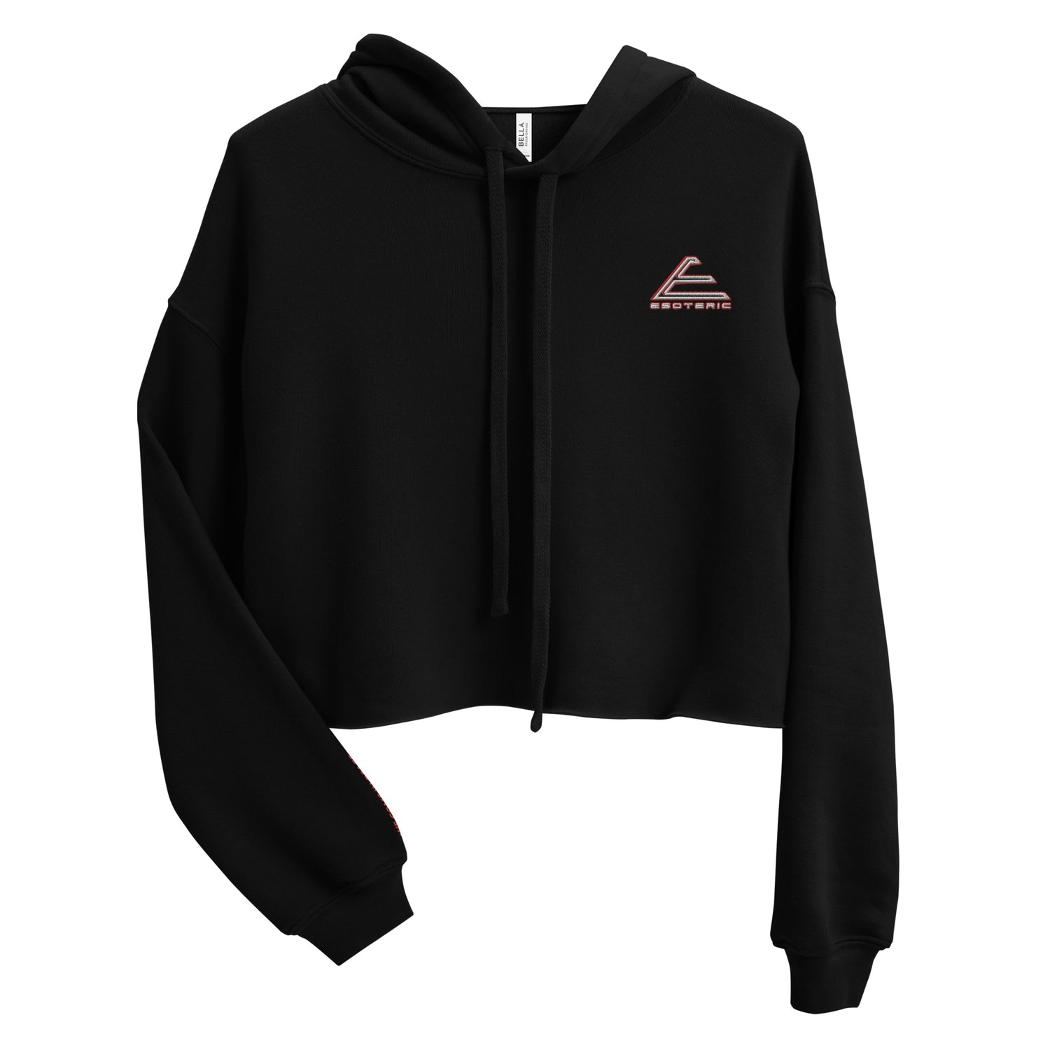 Logo Crop Hoodie