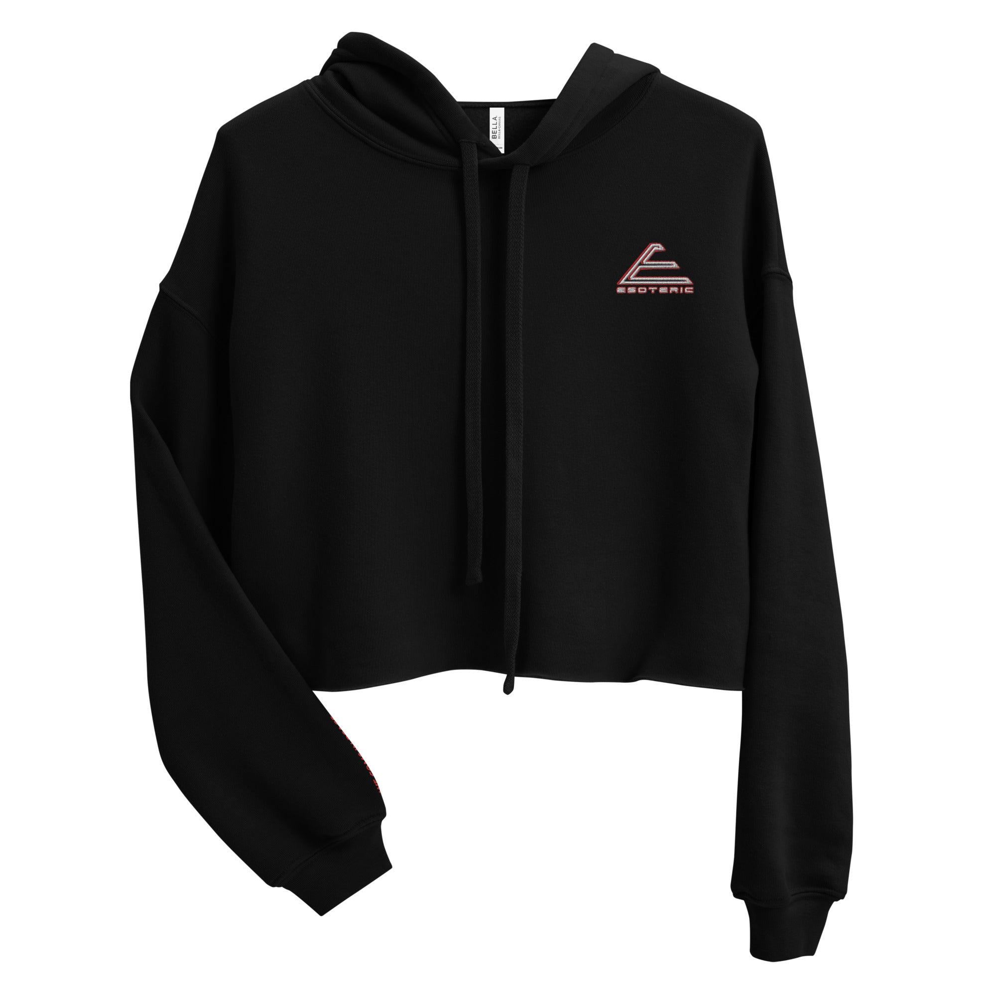 Logo Crop Hoodie