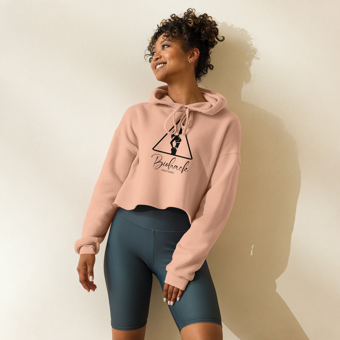 BIO-HACK Crop Hoodie