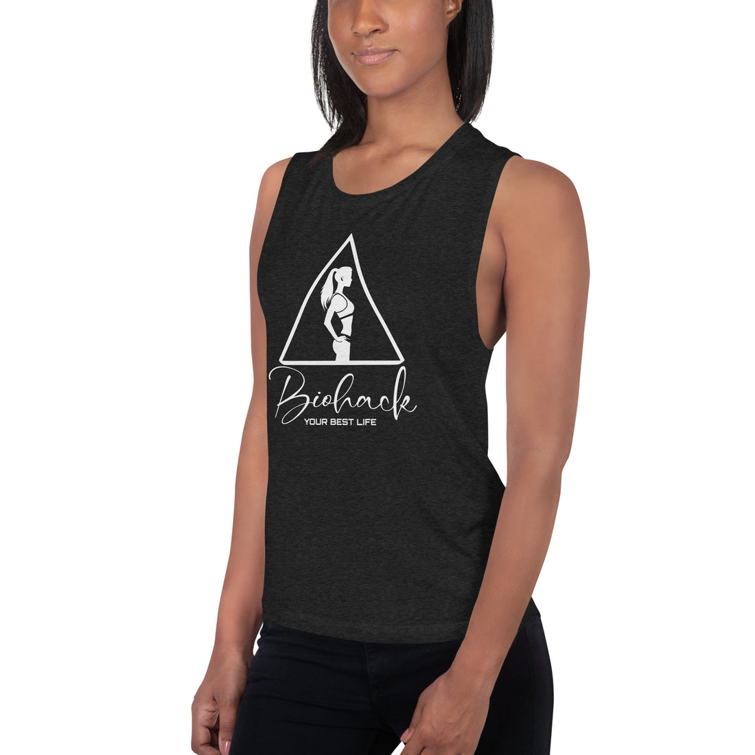BIO-HACK Ladies’ Muscle Tank {{TRADEMARKED}}™️
